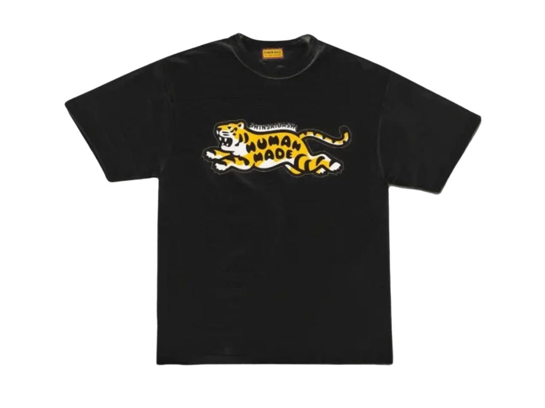 Human Made Human Made Animal Graphic T-shirt Tiger Black