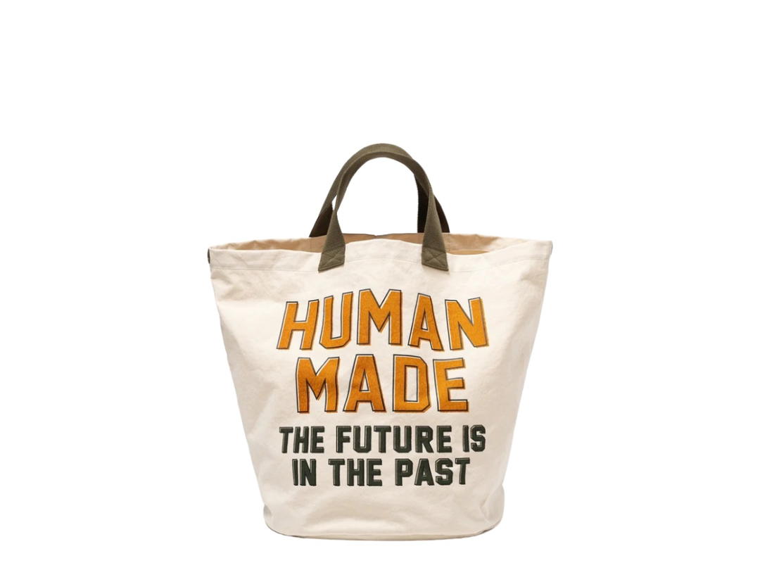 HUMAN MADE HUMAN MADE Canvas Tote Large White
