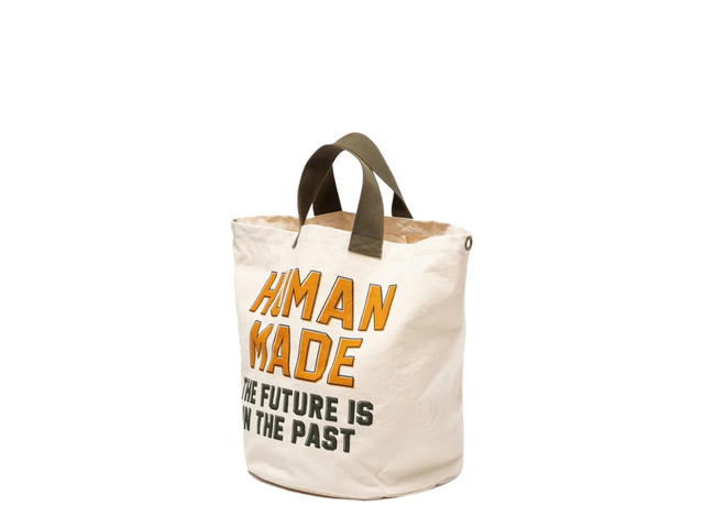 HUMAN MADE HUMAN MADE Canvas Tote Large White - view 2