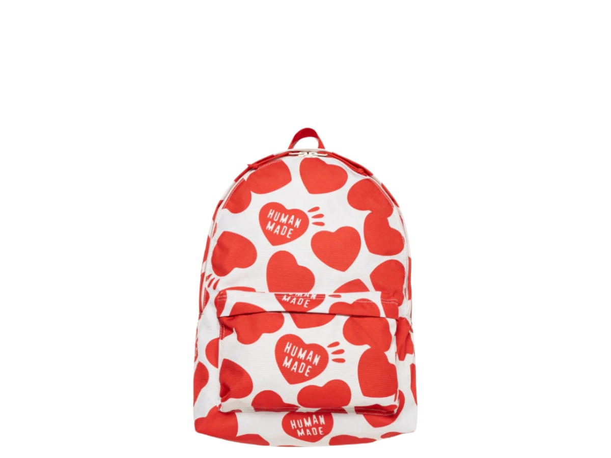 Human Made Human Made Heart Backpack White
