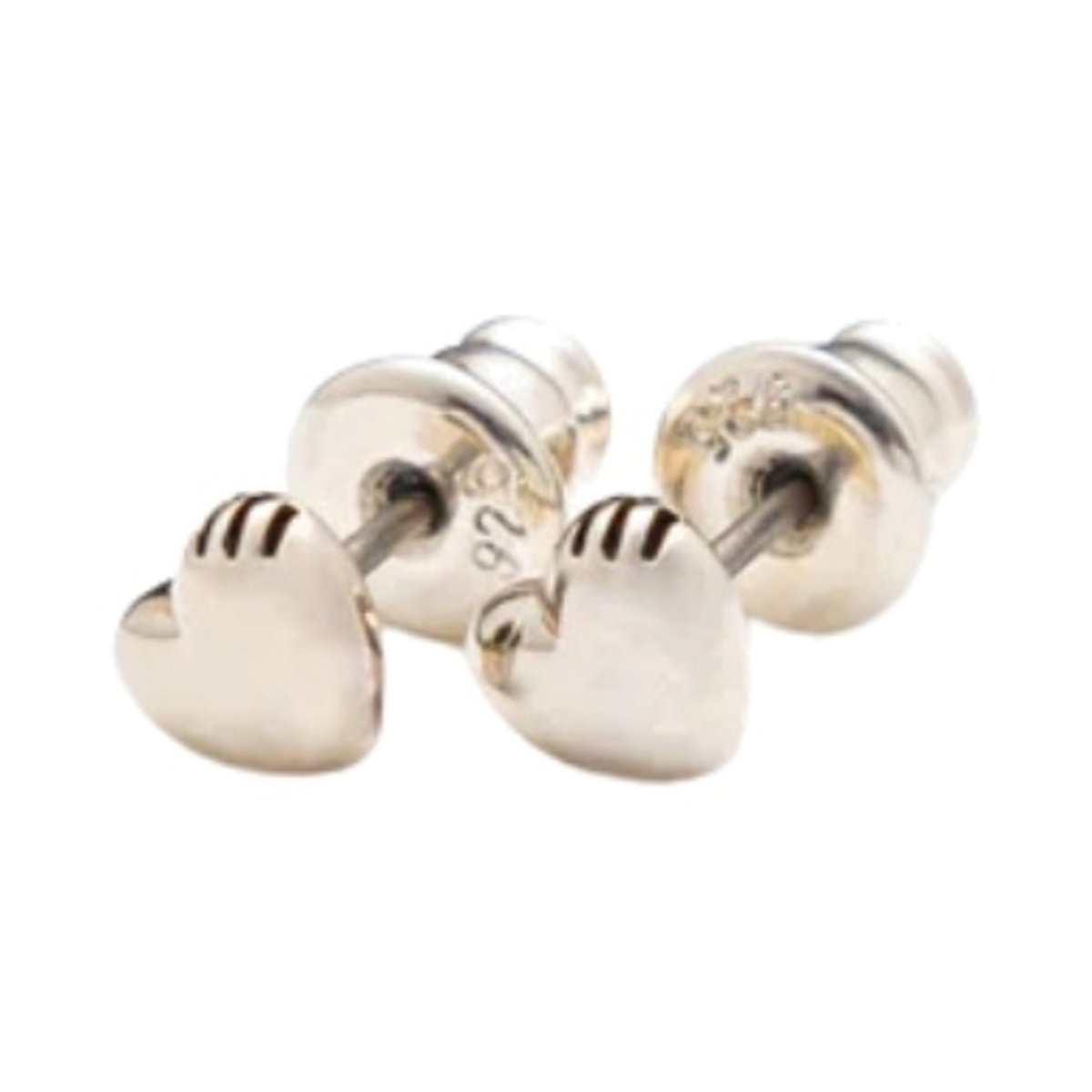 Human Made Heart Earrings Silver Shop Authentic at SASOM