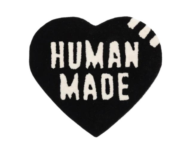 HUMAN MADE HUMAN MADE Heart Rug Medium Black - view 1