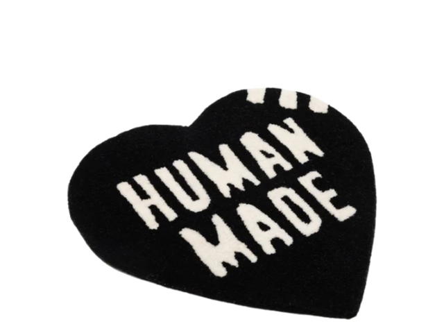 HUMAN MADE HUMAN MADE Heart Rug Medium Black - view 2