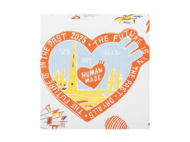 HUMAN MADE HUMAN MADE Big Bandana White - view 2