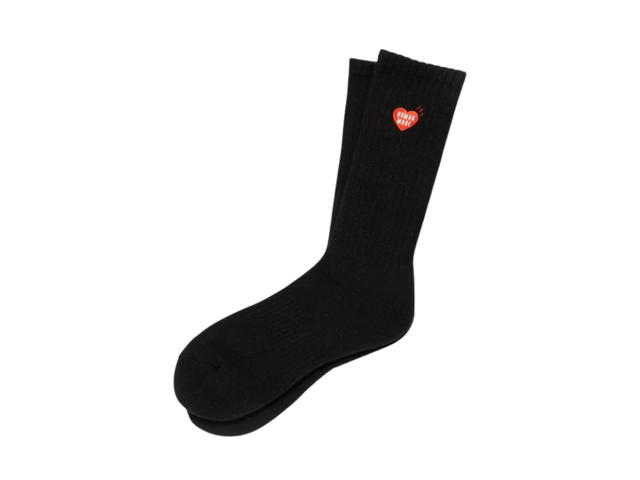 HUMAN MADE HUMAN MADE Pile Socks Black - view 1