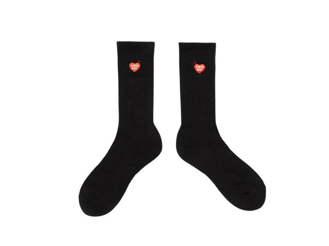 HUMAN MADE HUMAN MADE Pile Socks Black - view 2