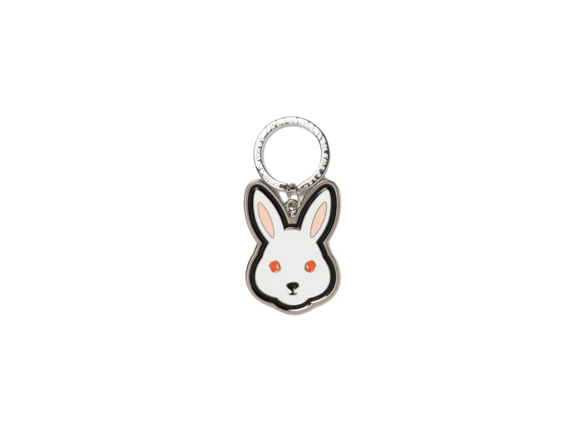Human Made Human Made Animal Head Keyring Pink