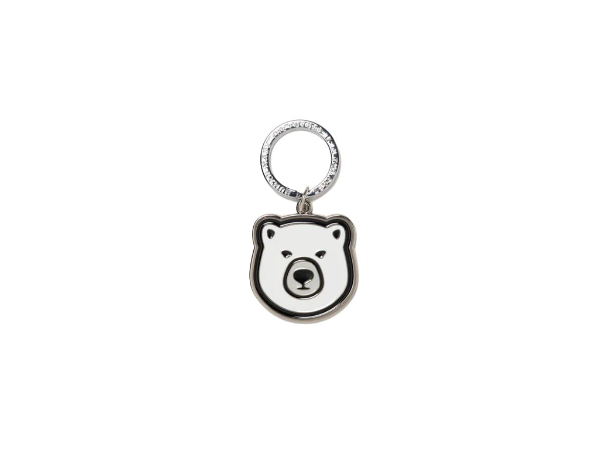 Human Made Human Made Animal Head Keyring White