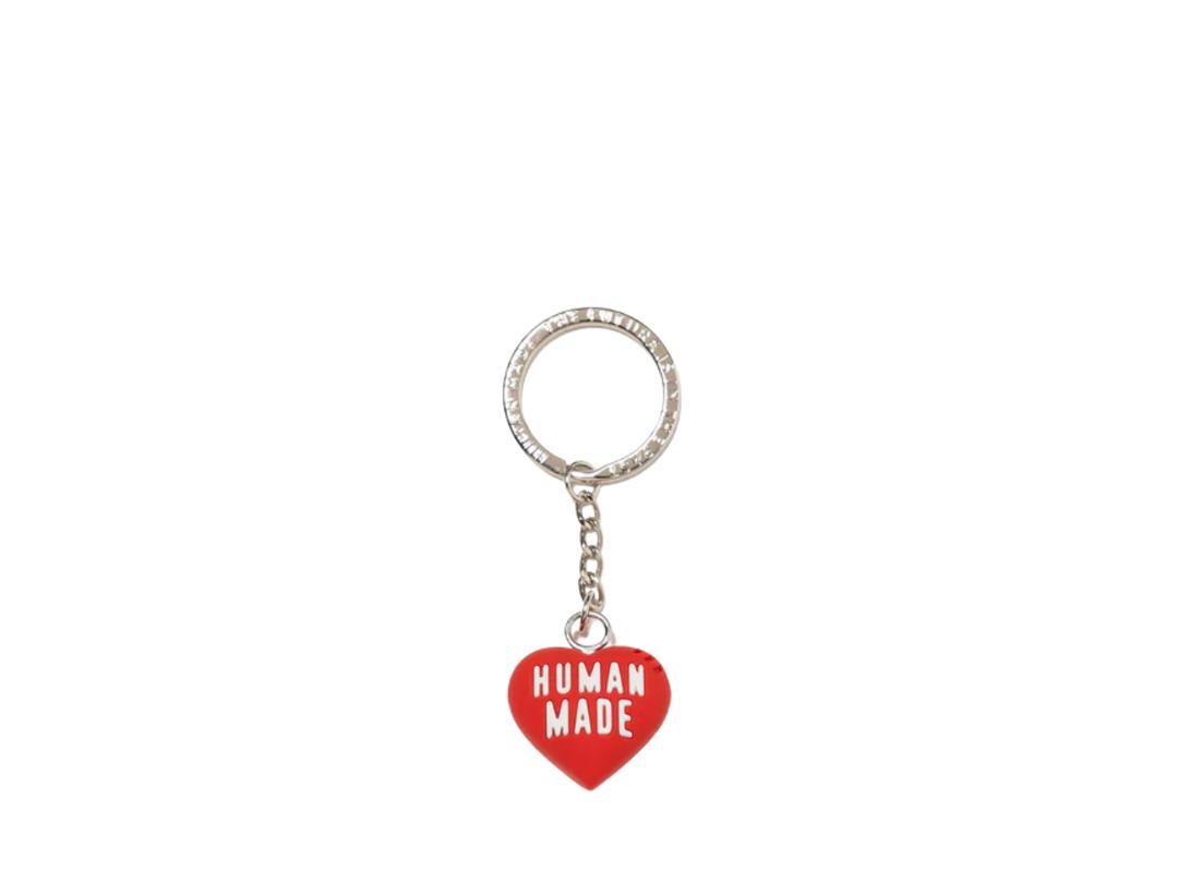 Human Made Human Made Heart Rubber Keychain Red