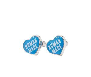 HUMAN MADE Heart Logo Stud Earring 片耳用 Human Made Heart Earrings | Best Price, Authentic | SASOM