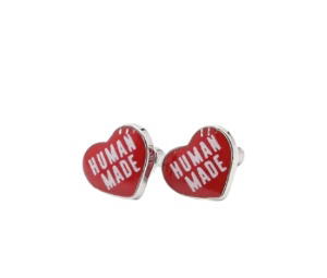 Buy Human Made Heart Earrings Red (SS29) at Sasom – Authentic and Ready to Ship
