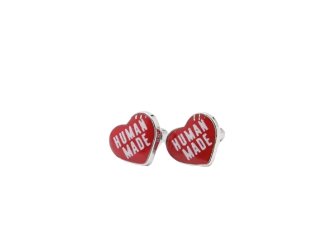 HUMAN MADE HUMAN MADE Heart Earrings Red (SS29)