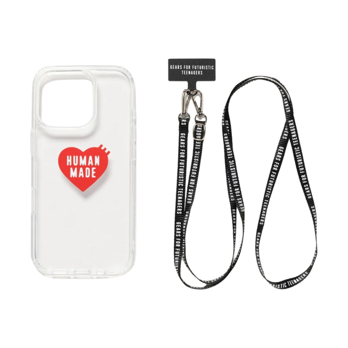 iPhoneアクセサリー HUMAN MADE Iphone 16Pro Case HM29GD163 hm29gd163-black-human-made-hm-