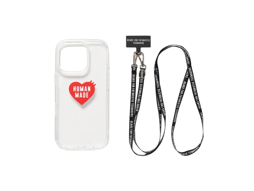 HUMAN MADE HUMAN MADE Hm Iphone 16Pro Case Black