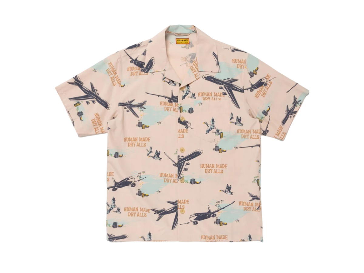 Human Made Human Made Aloha Shirt Pink