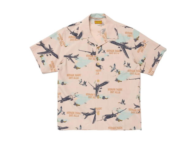 Human Made Human Made Aloha Shirt Pink - view 1