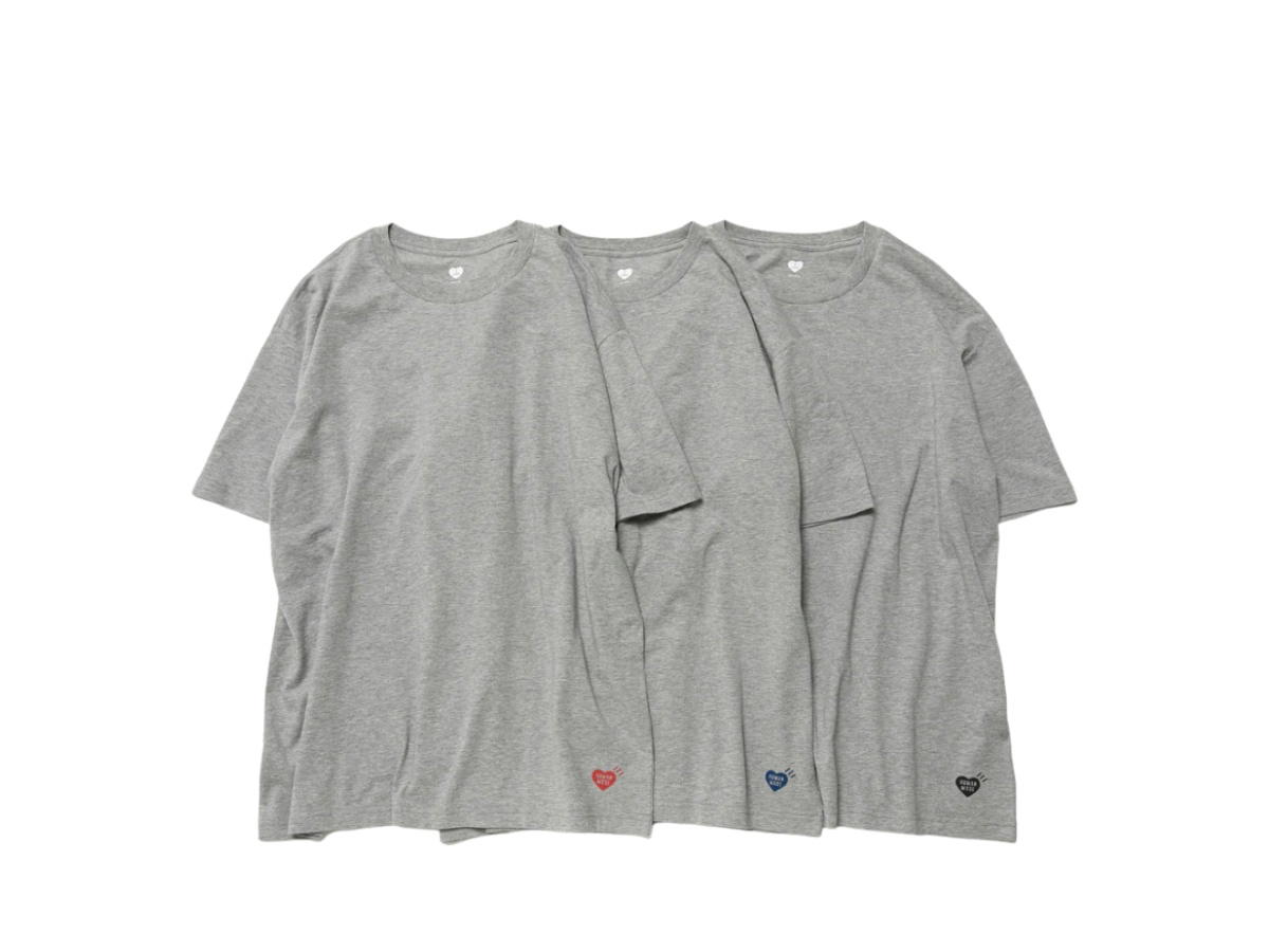 Human Made Human Made 3-Pack T-Shirt Set Gray