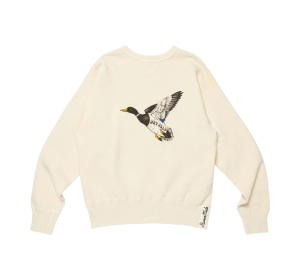 Buy HUMAN MADE Tsuriami Sweatshirt White at Sasom – Authentic and Ready to Ship