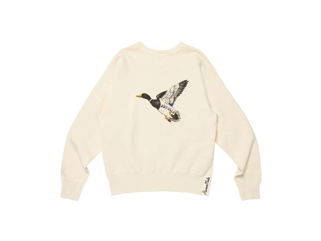 HUMAN MADE HUMAN MADE Tsuriami Sweatshirt White