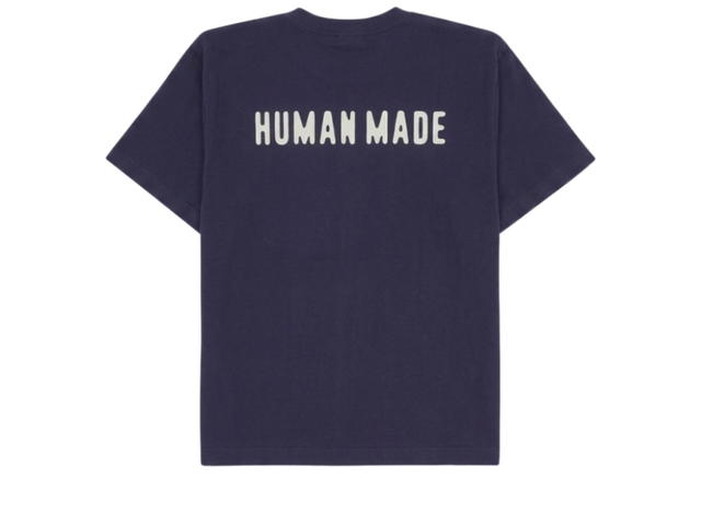 Human Made Human Made Heart Logo T-Shirt Navy - view 2
