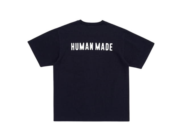 HUMAN MADE HUMAN MADE Heart Pocket T-Shirt Navy - view 2
