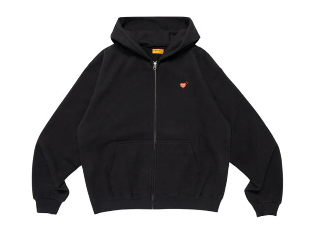 Human Made Human Made Classic Zip-Up Sweat Hoodie Black - view 1