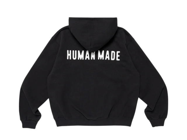 Human Made Human Made Classic Zip-Up Sweat Hoodie Black - view 2