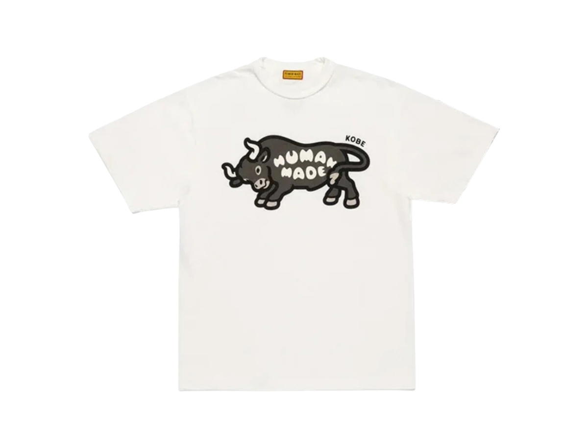 Human Made Human Made Animal Graphic T-Shirt Kobe White