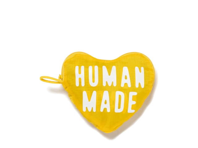 Human Made Human Made Heart Shopping Bag Large Olivedrab - view 3