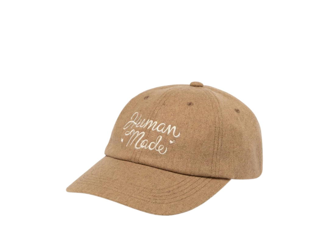 HUMAN MADE HUMAN MADE 6Panel Wool Cap Beige
