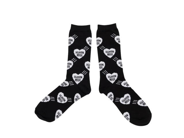 HUMAN MADE HUMAN MADE Heart Socks Black - view 2