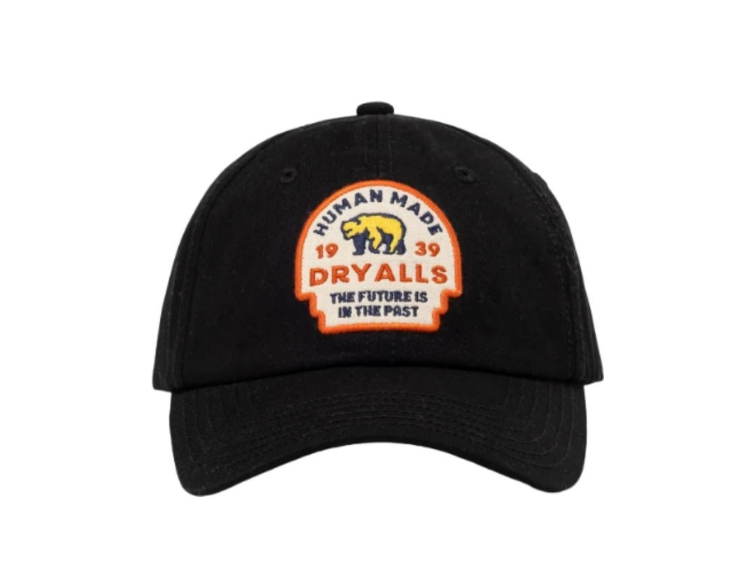 Human Made Human Made 6Panel Twill Cap 1939 Bear Day Alls Black