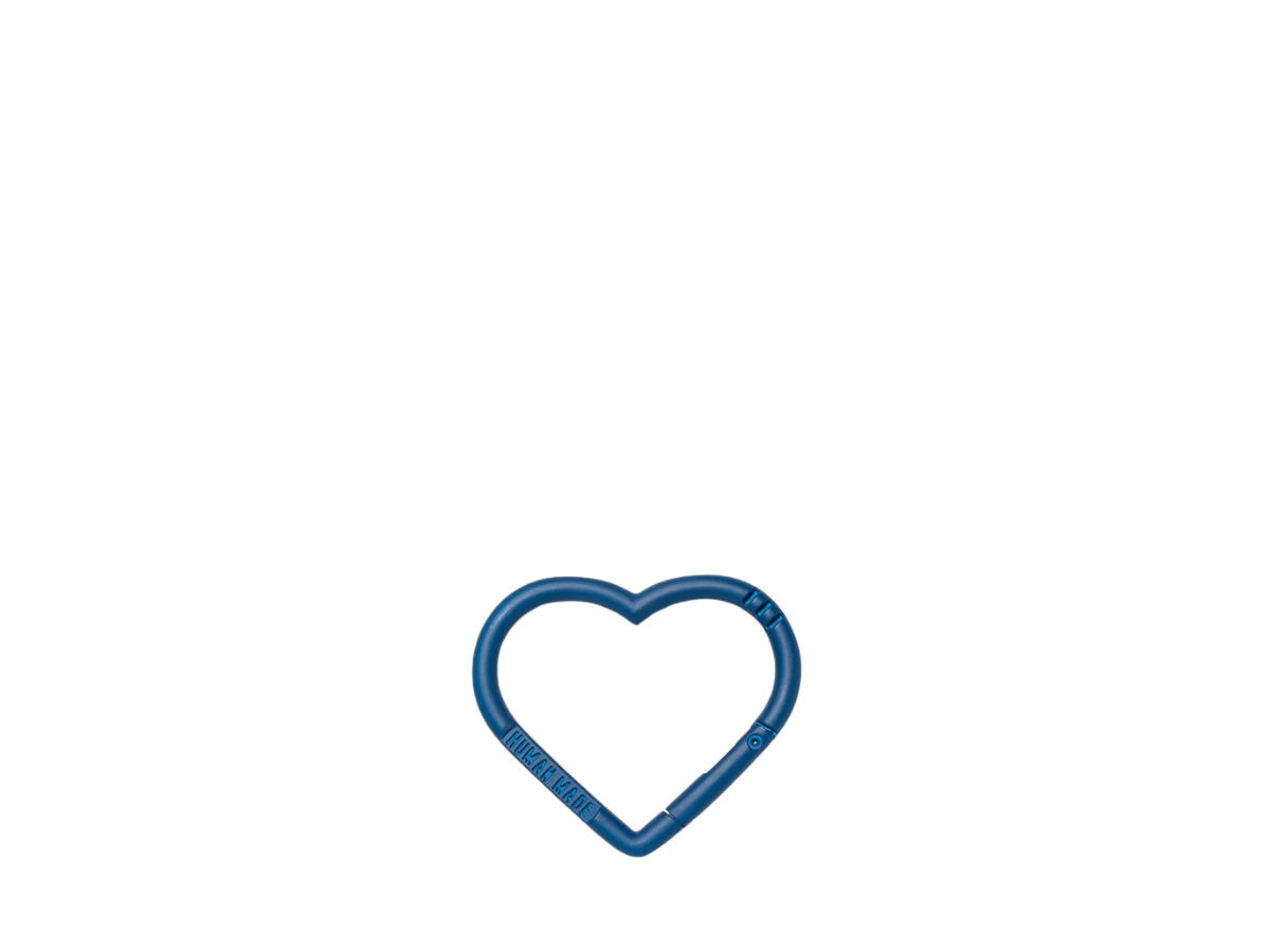 Human Made Human Made Heart Carabiner Blue