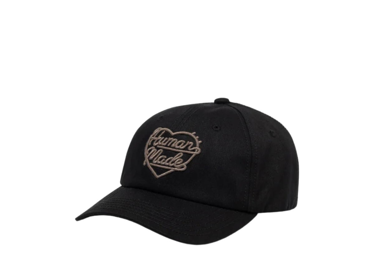 Human Made Human Made 6 Panel Twill Cap Black