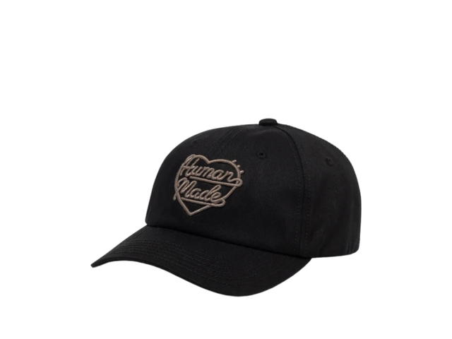 Human Made Human Made 6 Panel Twill Cap Black - view 1