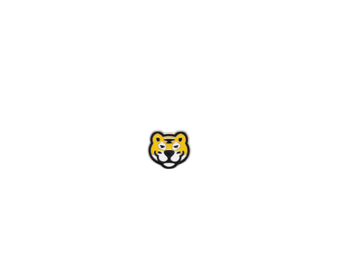 Human Made Human Made Animal Head Pins Yellow