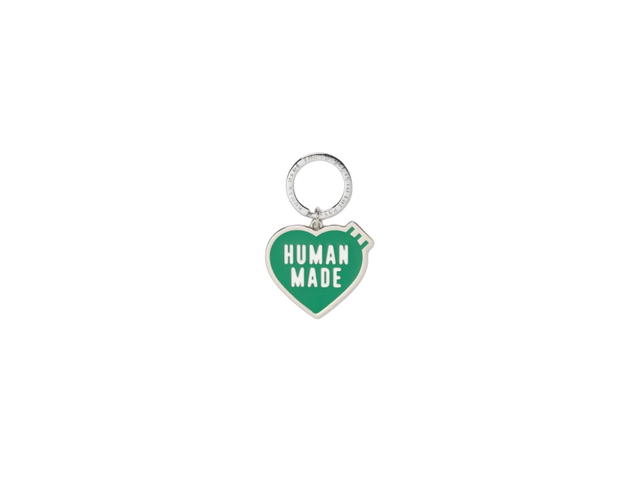 Human Made Human Made Heart Keyring Green - view 1