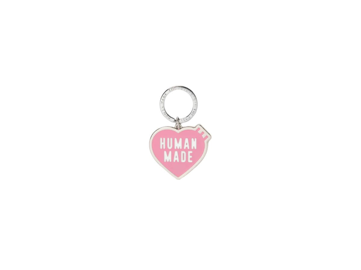 Human Made Human Made Heart Keyring Pink