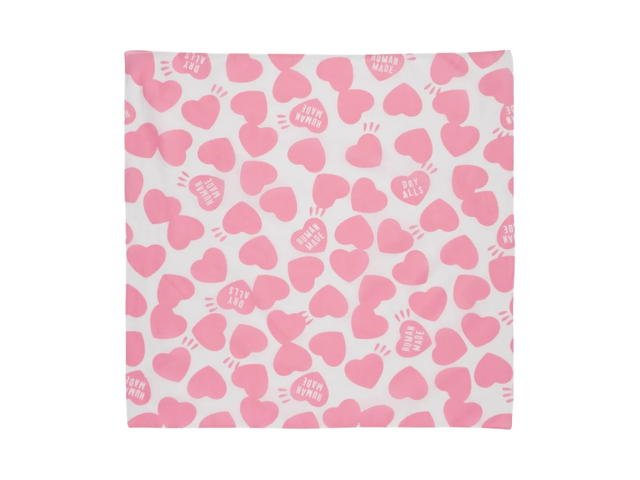 Human Made Human Made Heart Big Bandana Pink - view 1