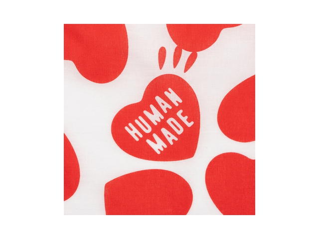 Human Made Human Made Heart Big Bandana Red - view 2