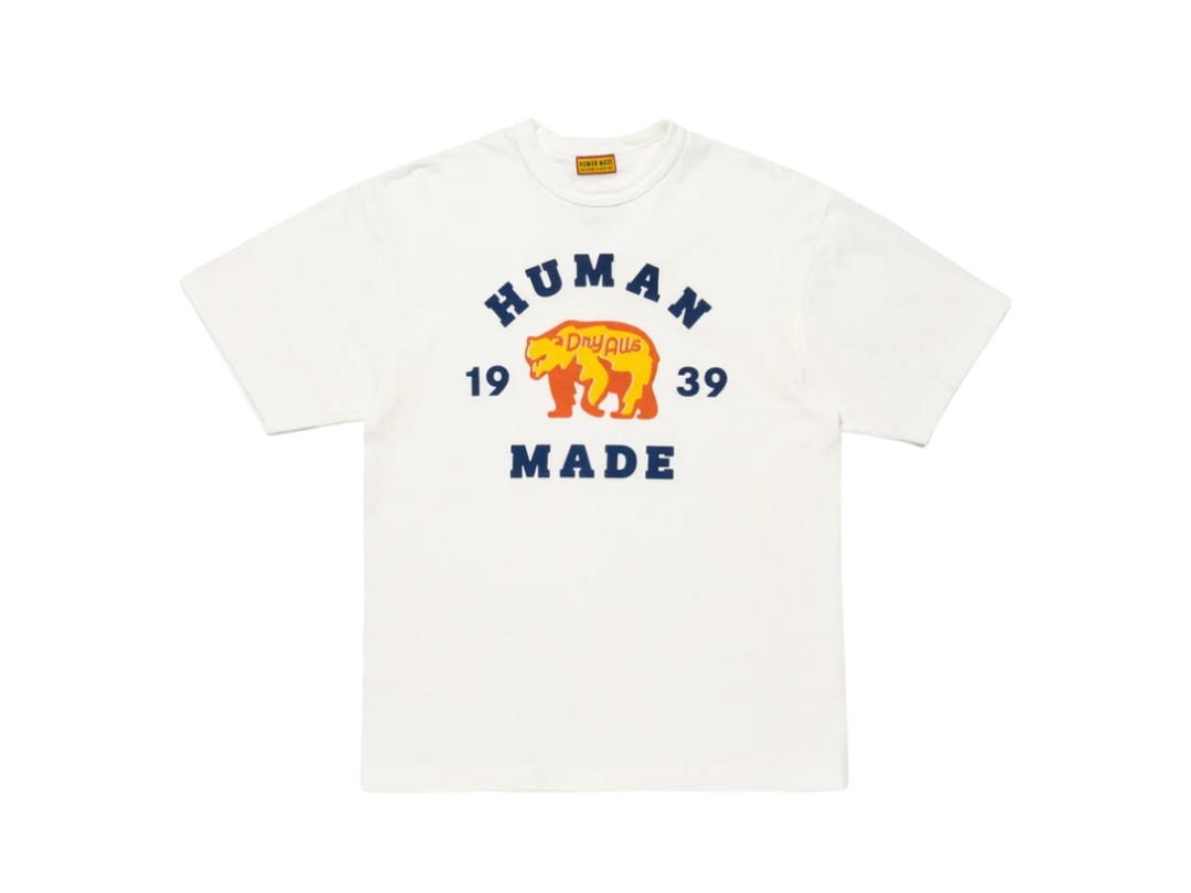 HUMAN MADE HUMAN MADE Graphic T-Shirt 1939 Bear Day Alls White