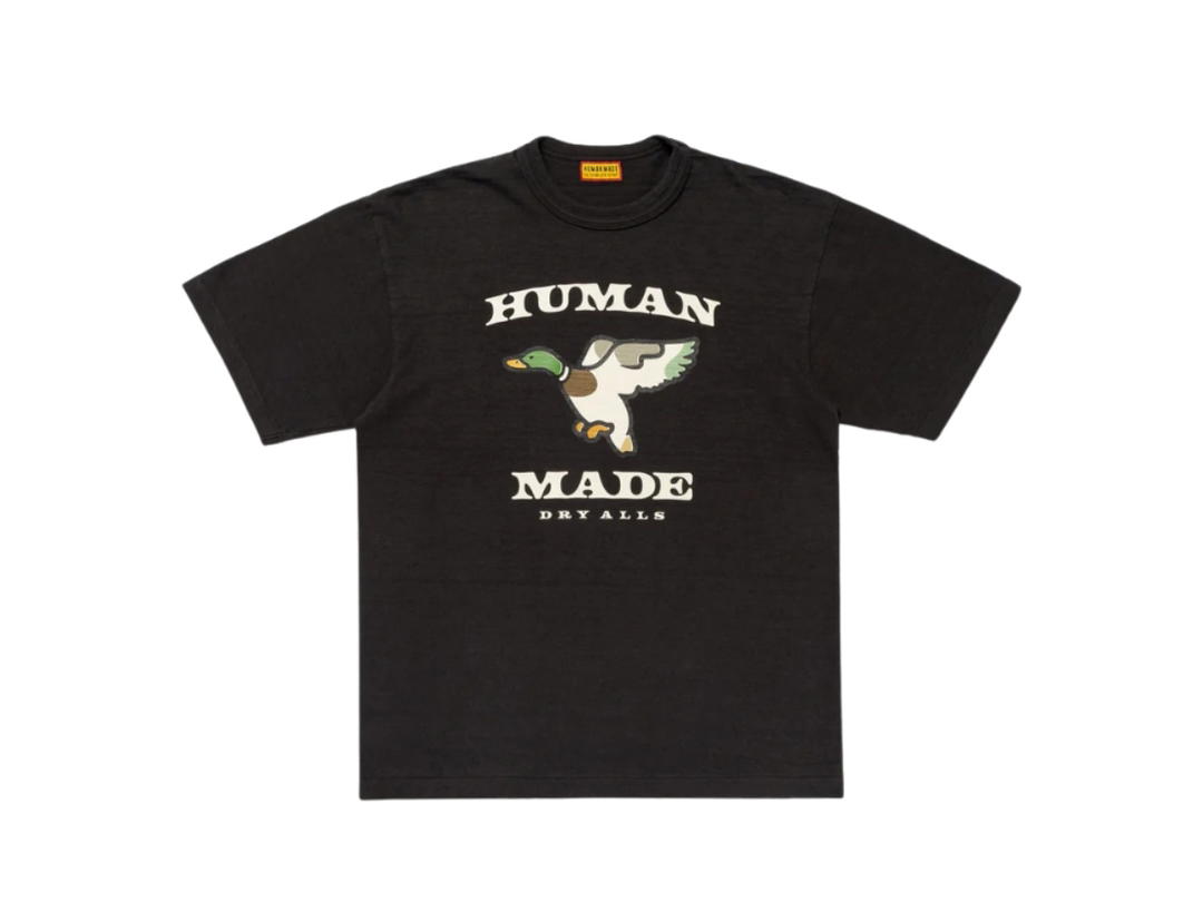 HUMAN MADE HUMAN MADE Graphic T-Shirt Dry Alls Duck Black