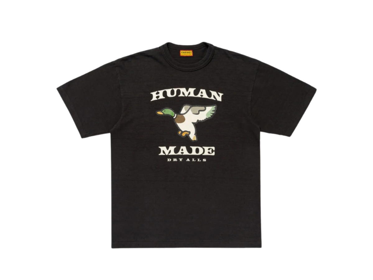 Human Made Human Made Graphic T-Shirt Dry Alls Duck Black