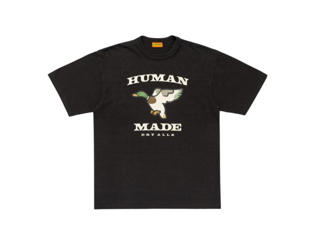 HUMAN MADE HUMAN MADE Graphic T-Shirt Dry Alls Duck Black - view 1
