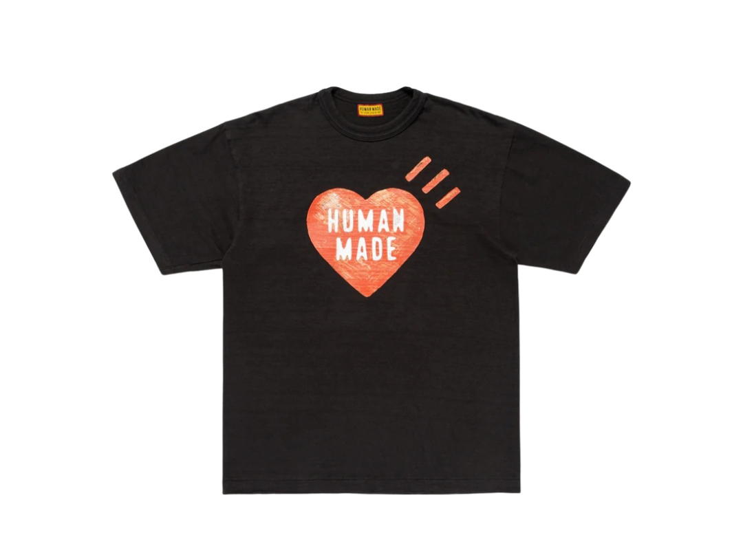 HUMAN MADE HUMAN MADE Graphic Big Heart T-Shirt Black