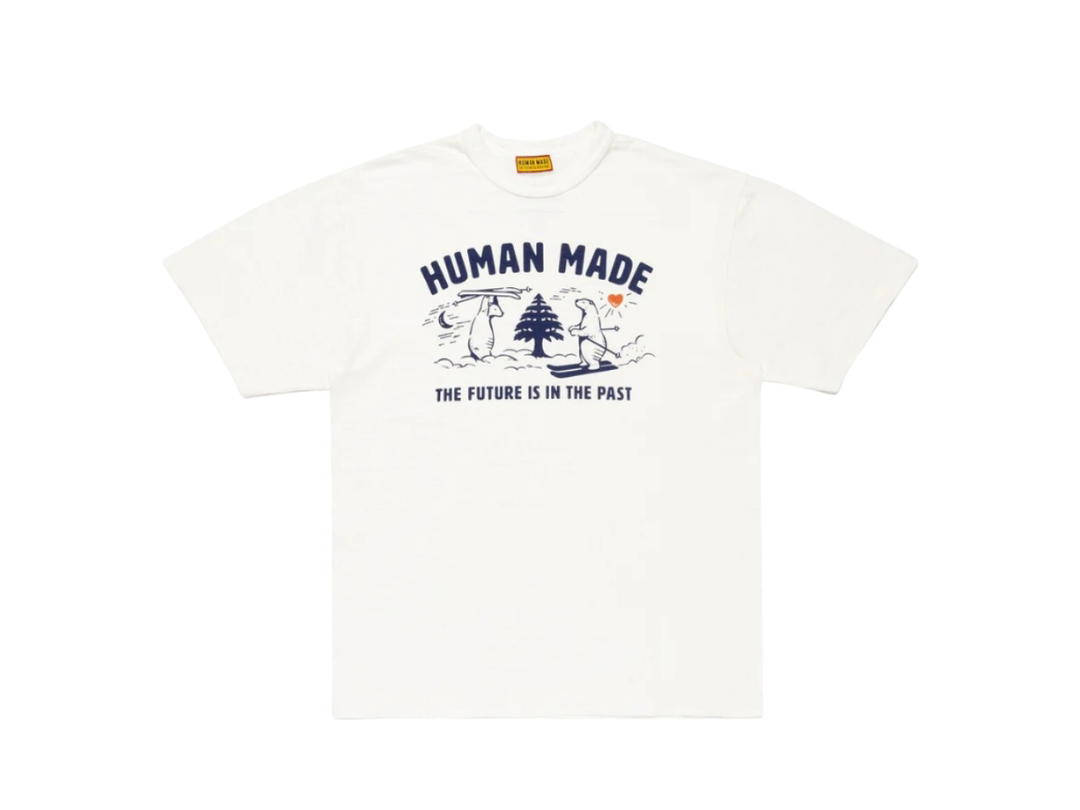 HUMAN MADE HUMAN MADE Graphic T-Shirt The Future Is In The Past Bear White