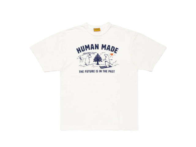 HUMAN MADE HUMAN MADE Graphic T-Shirt The Future Is In The Past Bear White - view 1