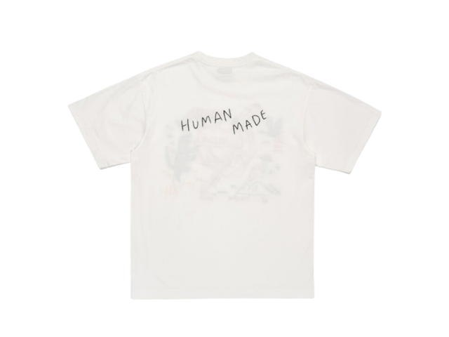 Human Made Human Made Embroidered T-Shirt White - view 2