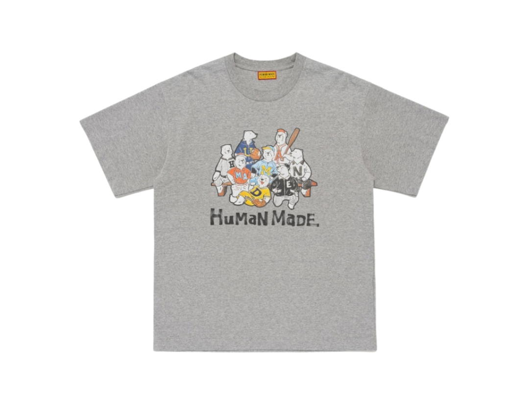 Human Made Human Made Graphic The Future Is In The Past T-Shirt Gray