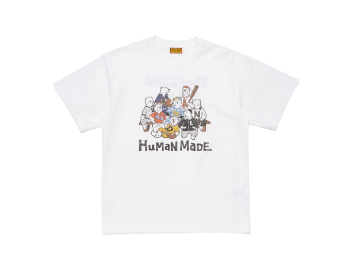 Human Made Human Made Graphic The Future Is In The Past T-Shirt Gray